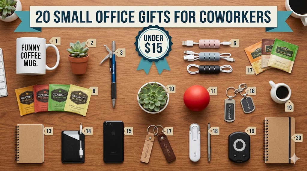 20 Small Office Gifts for Coworkers Under $15