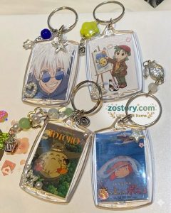 Anime character keychains