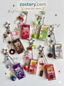 Candy-shaped keychains