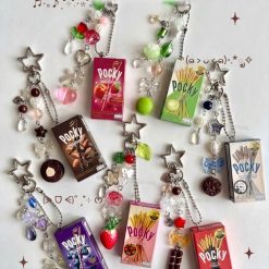 Candy-shaped keychains