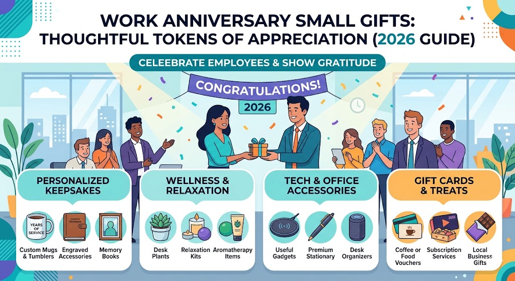 Work Anniversary Small Gifts